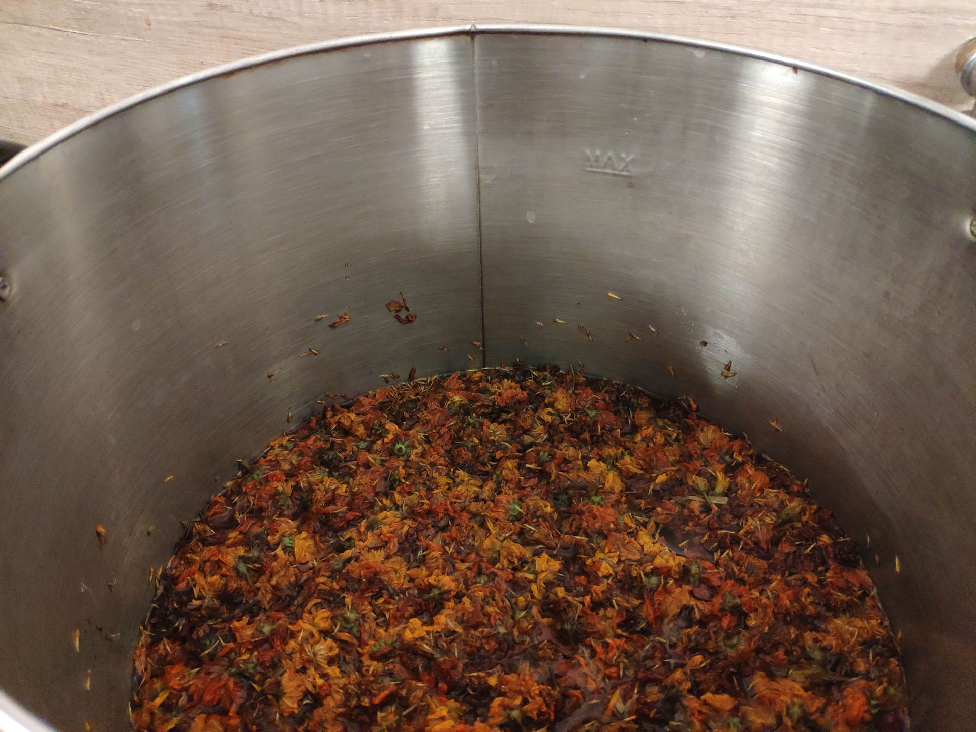 Cuisson des cosmos