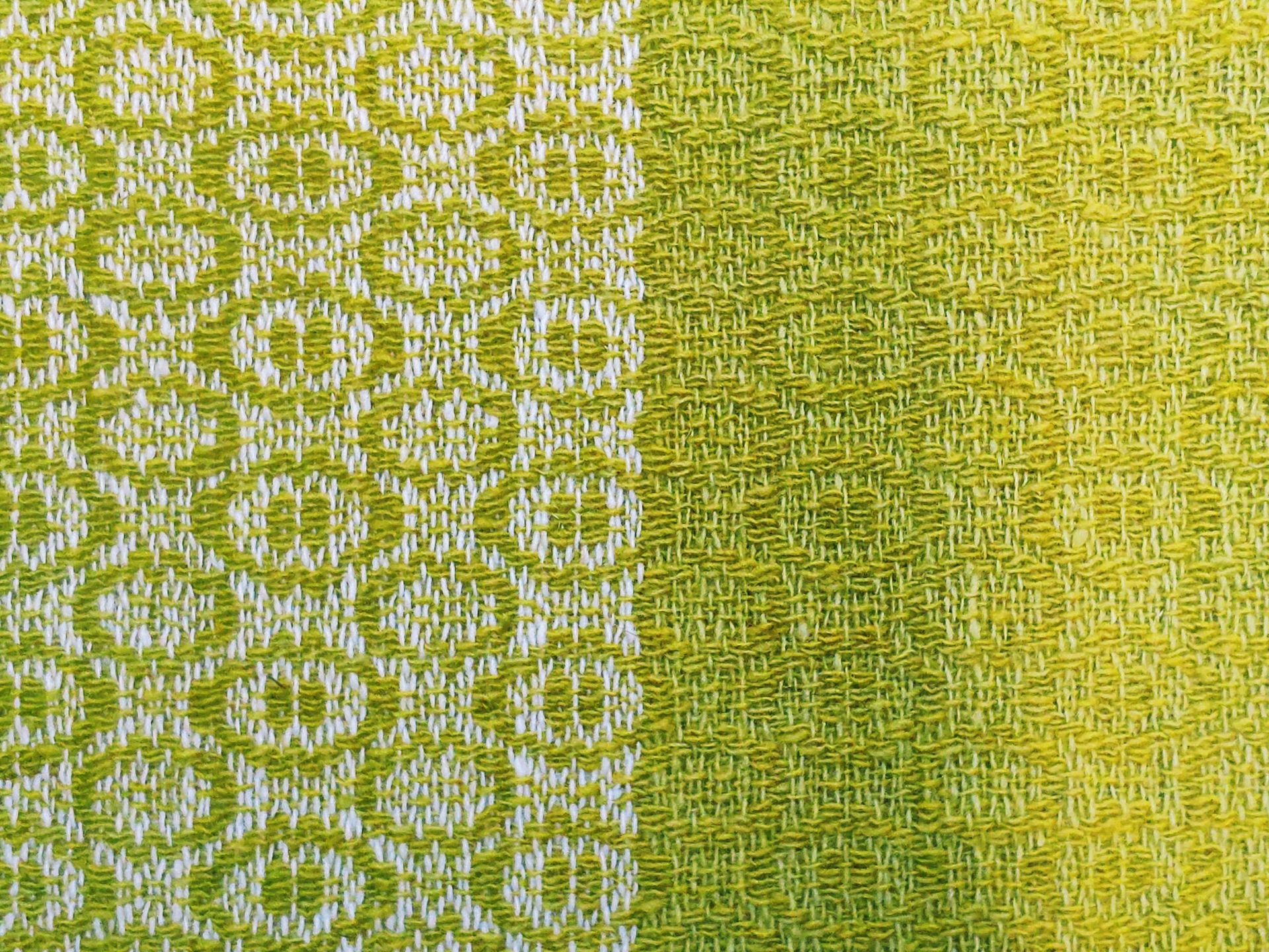 Tissu lavé et repassé
